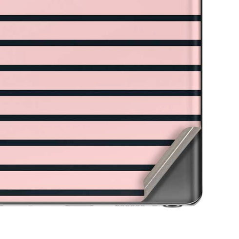 Pink and Black Stripes Galaxy Note20 5G Skin