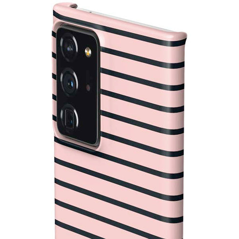 Pink and Black Stripes Galaxy Note20 Ultra 5G Lite Case