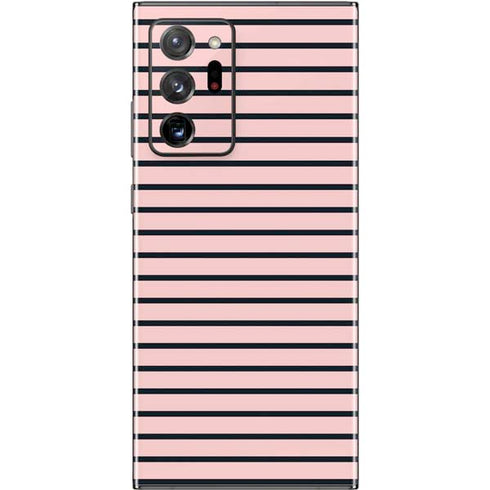 Pink and Black Stripes Galaxy Note20 Ultra 5G Skin