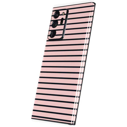 Pink and Black Stripes Galaxy Note20 Ultra 5G Skin