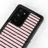 Pink and Black Stripes Galaxy Note20 Ultra 5G Waterproof Case