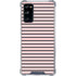 Pink and Black Stripes Galaxy S20 FE Clear Case