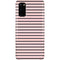 Pink and Black Stripes Galaxy S20 Lite Case