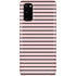 Pink and Black Stripes Galaxy S20 Lite Case