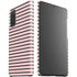 Pink and Black Stripes Galaxy S20 Lite Case