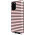 Pink and Black Stripes Galaxy S20 Plus Pro Case
