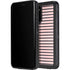 Pink and Black Stripes Galaxy S20 Plus Waterproof Case