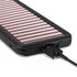 Pink and Black Stripes Galaxy S20 Plus Waterproof Case