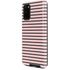 Pink and Black Stripes Galaxy S20 Pro Case