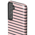 Pink and Black Stripes Galaxy S21 5G Pro Case