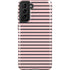 Pink and Black Stripes Galaxy S21 FE Pro Case