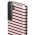Pink and Black Stripes Galaxy S21 Plus 5G Pro Case
