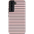 Pink and Black Stripes Galaxy S22 Pro Case