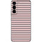 Pink and Black Stripes Galaxy S22 Skin
