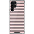 Pink and Black Stripes Galaxy S22 Ultra Clear Case