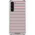 Pink and Black Stripes Galaxy S23 Plus Clear Case
