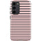 Pink and Black Stripes Galaxy S23 Plus Pro Case