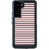 Pink and Black Stripes Galaxy S23 Plus Waterproof Case