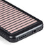 Pink and Black Stripes Galaxy S23 Plus Waterproof Case