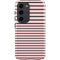 Pink and Black Stripes Galaxy S23 Pro Case