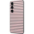Pink and Black Stripes Galaxy S23 Skin