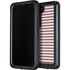 Pink and Black Stripes Galaxy S23 Waterproof Case