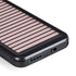Pink and Black Stripes Galaxy S23 Waterproof Case