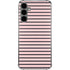 Pink and Black Stripes Galaxy S24 Plus Clear Case