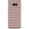 Pink and Black Stripes Galaxy S8 Skin