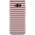 Pink and Black Stripes Galaxy S8 Skin