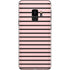 Pink and Black Stripes Galaxy S9 Skin