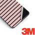 Pink and Black Stripes Galaxy S9 Skin