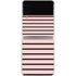Pink and Black Stripes Galaxy Z Flip3 5G Skin