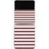 Pink and Black Stripes Galaxy Z Flip4 5G Skin