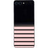 Pink and Black Stripes Galaxy Z Flip5 5G Skin
