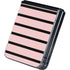 Pink and Black Stripes Galaxy Z Flip5 5G Skin