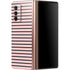 Pink and Black Stripes Galaxy Z Fold2 5G Skin