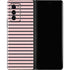 Pink and Black Stripes Galaxy Z Fold2 5G Skin
