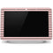 Pink and Black Stripes Google Home Hub Skin