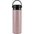 Pink and Black Stripes Hydro Flask 20oz Wide Mouth Skin