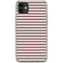 Pink and Black Stripes iPhone 11 Clear Case