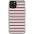 Pink and Black Stripes iPhone 11 Pro Clear Case