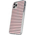 Pink and Black Stripes iPhone 11 Pro Clear Case
