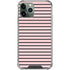 Pink and Black Stripes iPhone 11 Pro Max Clear Case