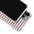 Pink and Black Stripes iPhone 11 Pro Max Clear Case