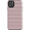 Pink and Black Stripes iPhone 11 Pro Max Impact Case