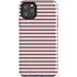 Pink and Black Stripes iPhone 11 Pro Max Impact Case