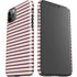 Pink and Black Stripes iPhone 11 Pro Max Lite Case