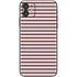 Pink and Black Stripes iPhone 11 Skin