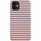 Pink and Black Stripes iPhone 12 Mini Lite Case